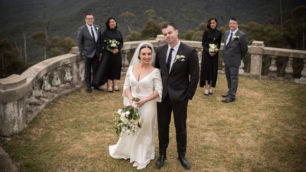 My Wedding Day: Princess Mary royal wedding inspired Sydney bride Natalie Oliveri