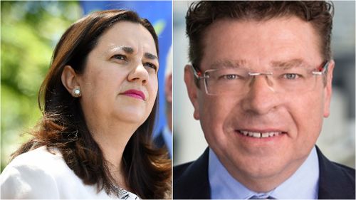 Ms Palaszczuk and Mr Drabsch became an item in 2015. (AAP/Linkedin)