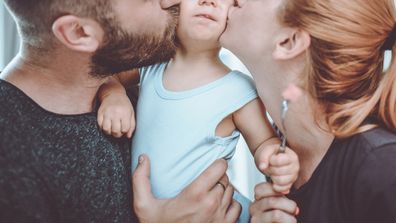 7-year-old keeps asking to kiss Mum and Dad 'like in the movies'