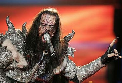 Lordi at Eurovision 2006 (Getty)