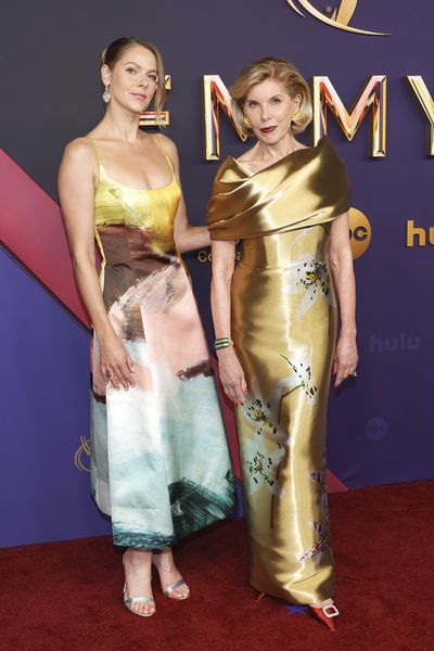 Lily Cowles and Christine Baranski