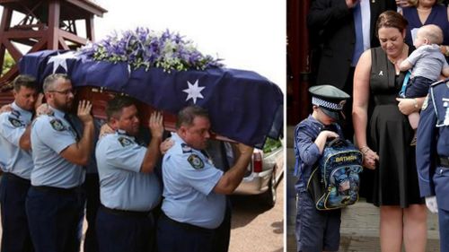 Hundreds farewell NSW police officer who died in crash