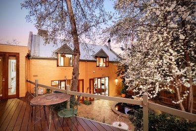 Sigrid Thornton's North Melbourne home is a city-edge oasis with oodles history Domain North Melbourne property for sale
