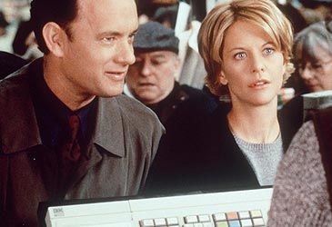 What bookshop does Tom Hanks' character open in You've Got Mail?