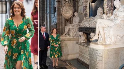Princess Eugenie at Westminster Abbey, July 2019