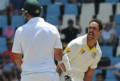 Mitchell Johnson continued his hot form in the battle for No.1 against South Africa.