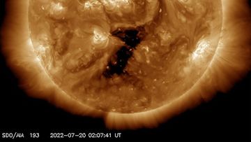 NASA&#x27;S most recent photo of the sun 20.07.22