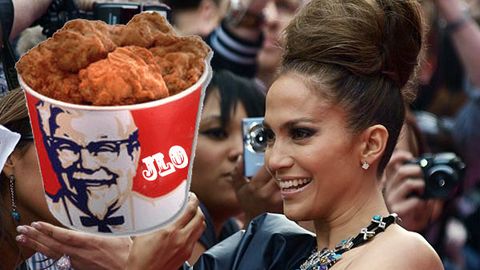 Jennifer Lopez's fried chicken and coleslaw recipe