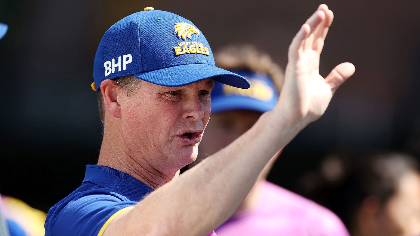 Michael Prior managed to win just five of his 18 games in charge of West Coast&#x27;s AFLW side