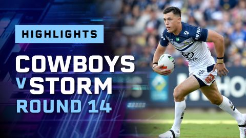 North Queensland Cowboys v Melbourne Storm, NRL Round 14