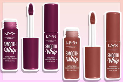 9PR: NYX Professional Makeup Smooth Whip Matte Lip Cream, Berry Bed Sheets and Latte Foam