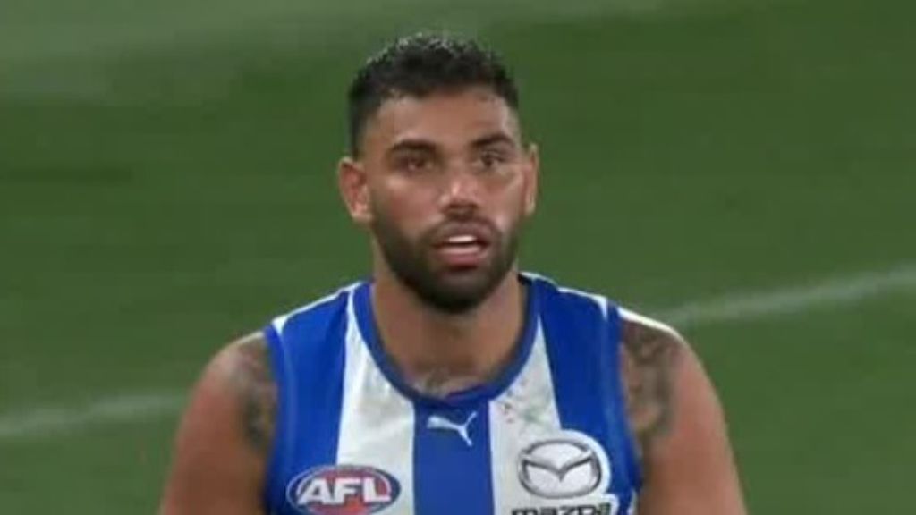 North Melbourne player Tarryn Thomas barred from training as AFL probe continues