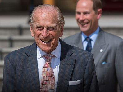 Prince Philip and Prince Edward