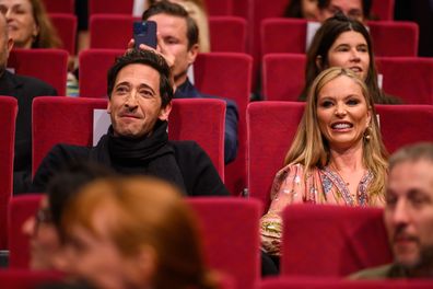 Adrien Brody and Georgina Chapman 