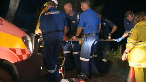 The 16-year-old boy was taken to Shoalhaven Hospital. (9NEWS)