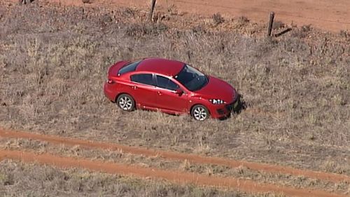 Her car was found abandoned in the days after she vanished. (9NEWS)