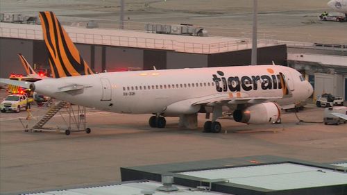 A Tigerair flight has been forced to make an unscheduled landing in Melbourne.