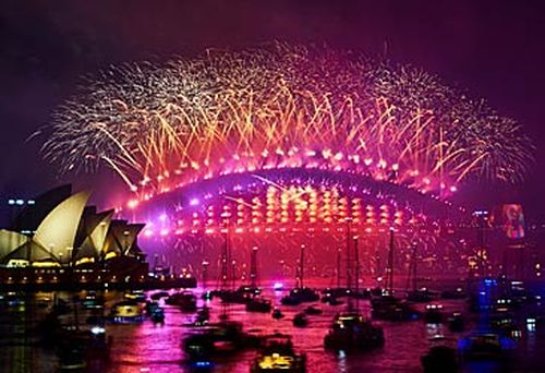 Sydney New Year's Eve 2018 fireworks (Getty)