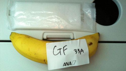 Gluten-free passenger served single banana for nine-hour flight