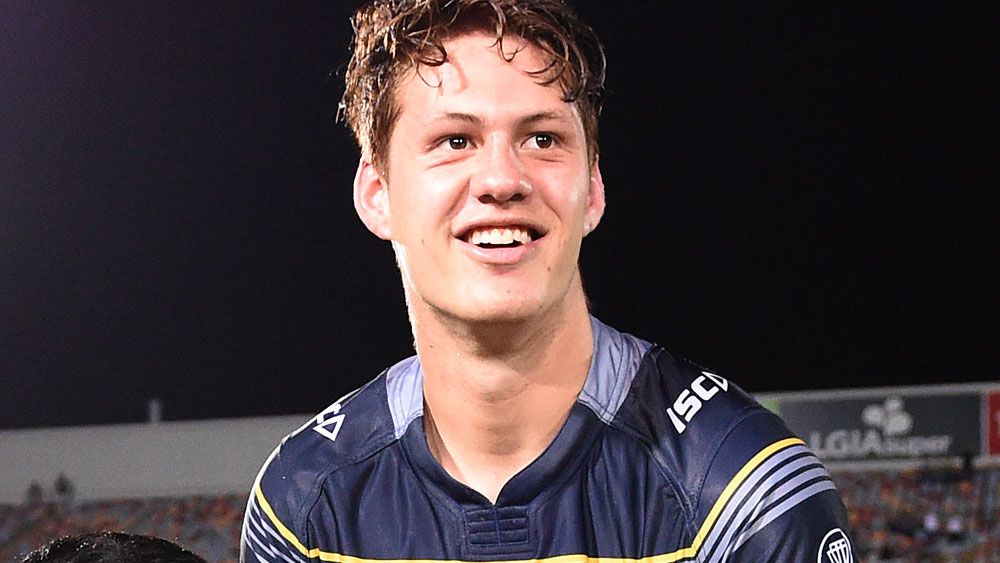 North Queensland winger Kalyn Ponga could get a chance to play in round one after an injury to Antonio Winterstein. (AAP)