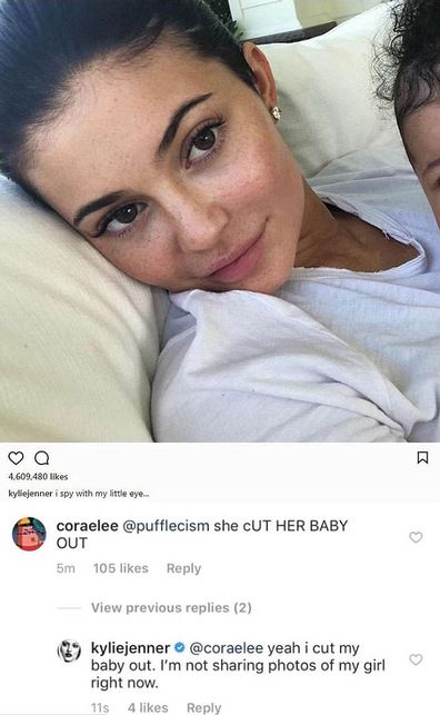 Why Kylie Jenner Has Removed All Instagram Photos Showing Her Daughter Stormi S Face 9celebrity