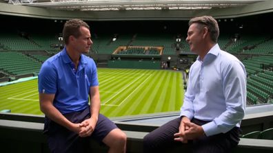 Todd Woodbridge checks out London’s Wimbledon