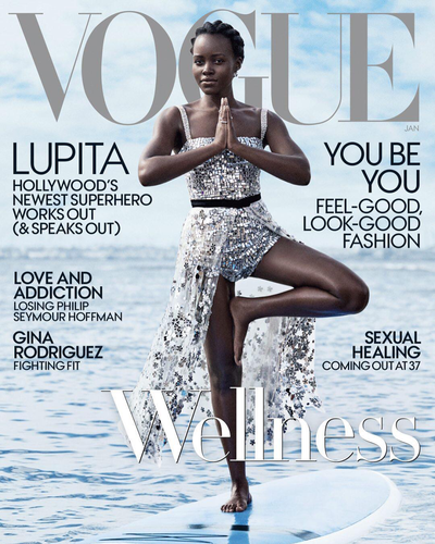 <p>Lupita Nyong'o doesn&rsquo;t
do much without bringing her A-Game, and gracing the cover of the new issue of
<em>U.S Vogue</em> is no exception.</p>
<p>The actress shows us
just how fierce she is as she stands on a surfboard while acing the tree pose
for the <a href="https://www.vogue.com/article/lupita-nyongo-black-panther-vogue-january-2018-issue" target="_blank" draggable="false">magazine&rsquo;s January wellness issue.</a></p>
<p>Lucky for us, with Nyong'o&rsquo;s latest Star Wars movie, <em>The Last Jedi</em>, set
to hit cinemas later this week, we&rsquo;re about to see a lot more of the star.</p>
<p>Just days ago Nyong'o wowed crowds on the red carpet in London in
a sequinned green dress from up-and-coming London fashion house, Halpern.</p>
<p>This isn&rsquo;t the first time she&rsquo;s stunned on the red carpet. The fashion goddess rarely puts a
fashion foot wrong. Take a look at some of her best moments.</p>