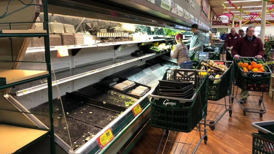 Supermarket throws out $35,000 in food after customer 'deliberately' coughs on it