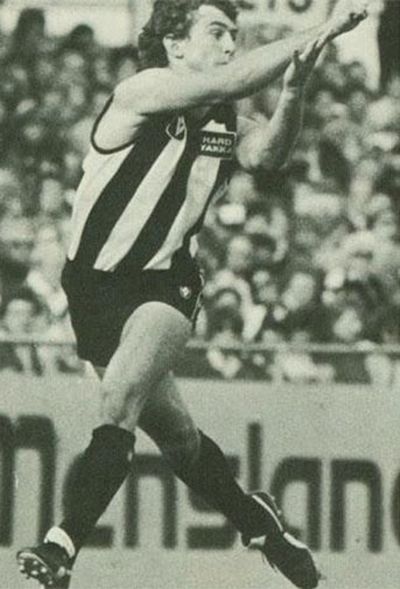 The youngest of seven was a wingman during his 122-game VFL career.