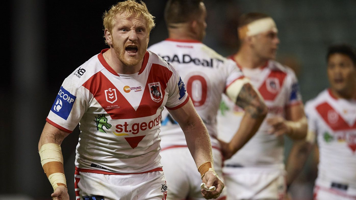 'Blowing up deluxe': James Graham blasts Dragons 'snitches' after teammate fight