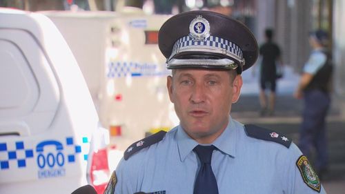 Superintendent Gary Coffey from NSW Police.