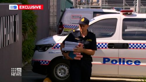 Australian Border Force are searching for the man after he jumped ship in Townsville.