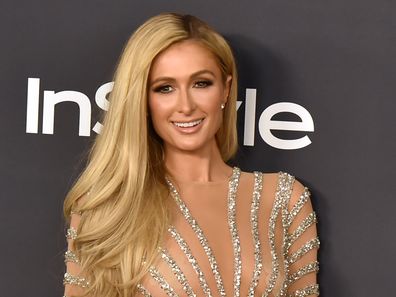 Paris Hilton, InStyle Golden Globes afterparty, The Beverly Hills Hotel, January 2020