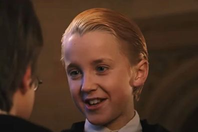 Tom Felton as Draco Malfoy in Harry Potter 2001
