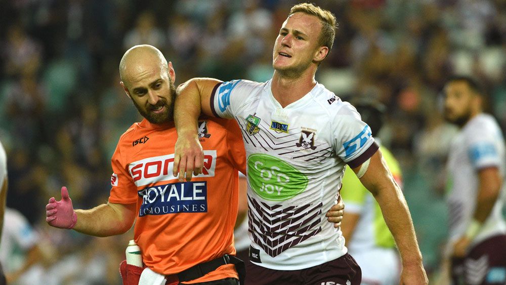 DCE injured as Sea Eagles beat Roosters