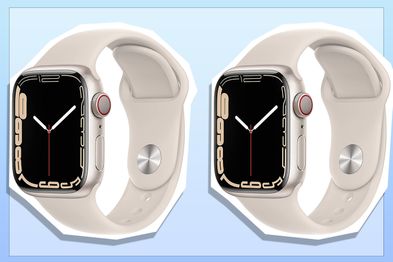 9PR: Apple Watch Series 7 (GPS + Cellular, 41mm) - Starlight Aluminium Case