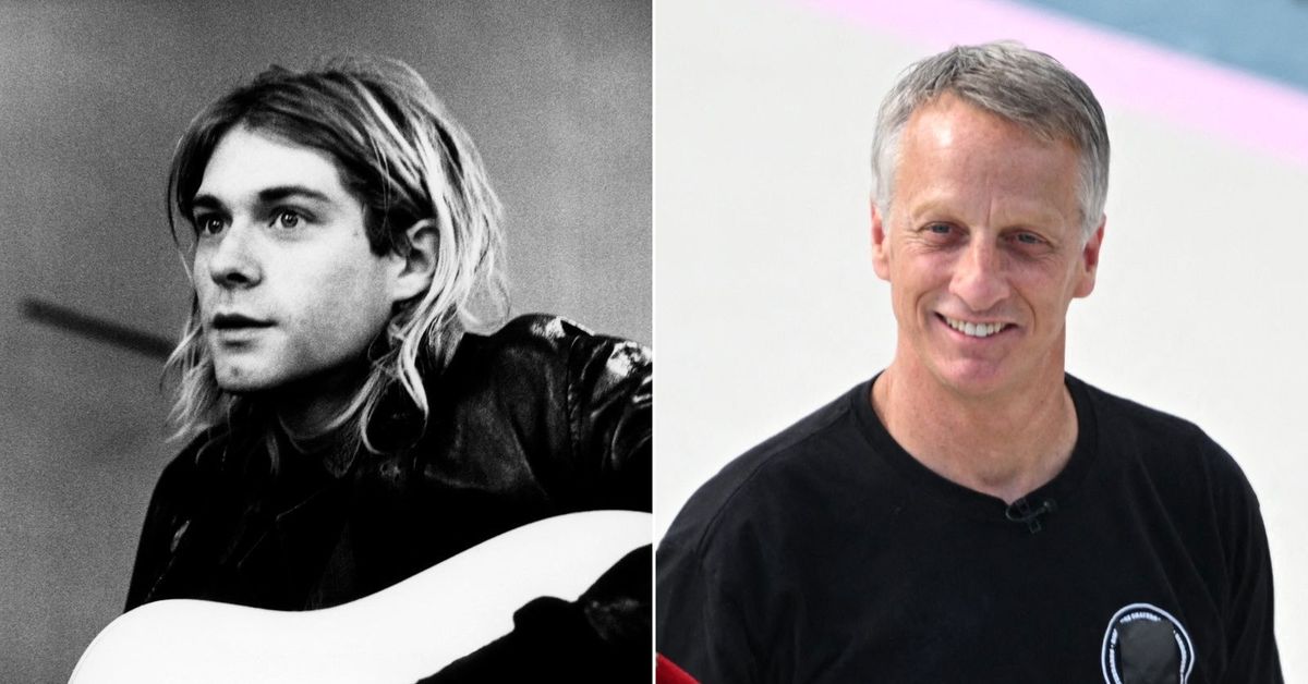 Tony Hawk Wishes Kurt Cobain telah hidup untuk bertemu cucu mereka bersama