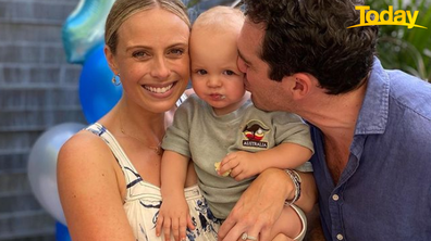 Sylvia, Oscar and Pete celebrated with their close family. 