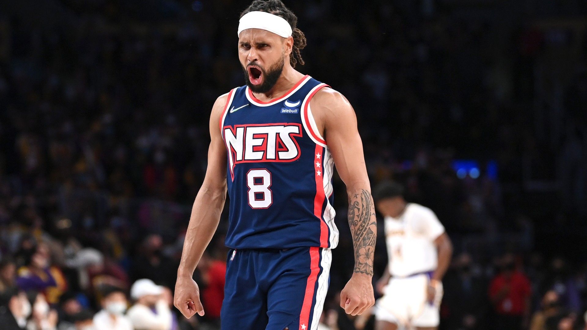 Christmas Day record for Aussie superstar Patty Mills as Nets top Lakers