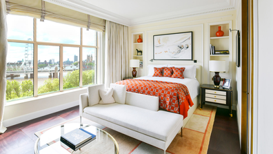 Savoy hotel bedroom