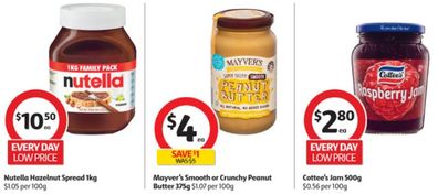 Coles is selling all your favourite spreads for half price this week.