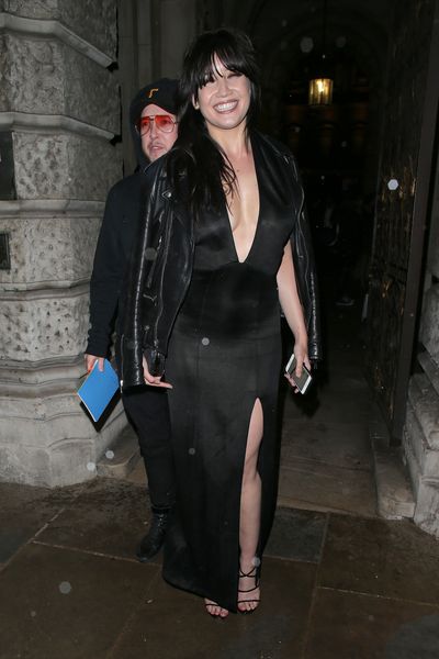 Daisy Lowe&nbsp;at the Royal Academy of Arts summer exhibition.