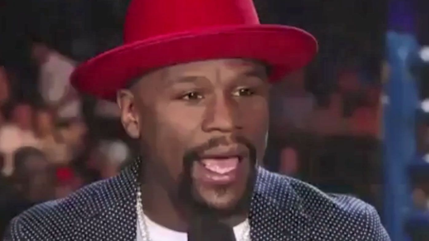 Floyd Mayweather has some advice for Conor McGregor