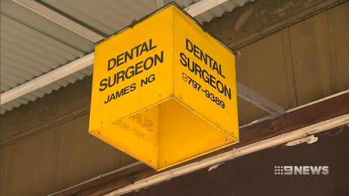 Up to ten thousand patients being told to get a blood test because of potential exposure to HIV and hepatitis at this Sydney dental clinic. Picture: 9NEWS