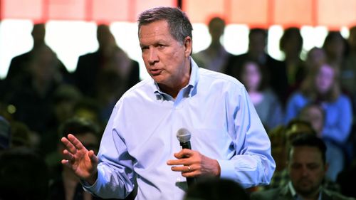 Republican candidate John Kasich has suspended his presidential campaign. (AAP)