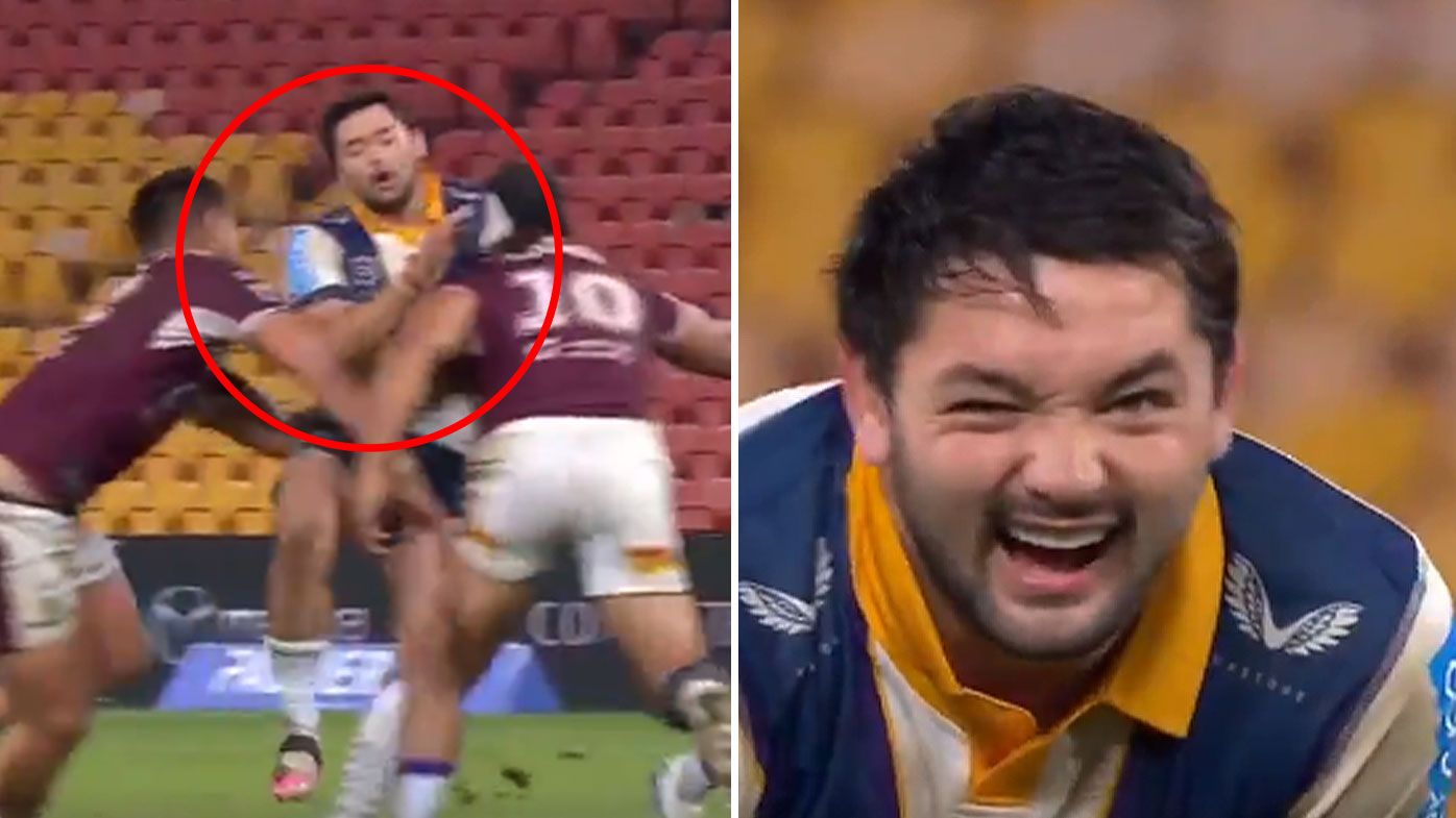 Andrew Johns, Peter Sterling fume at 'ridiculous' penalty during Storm's win over Manly