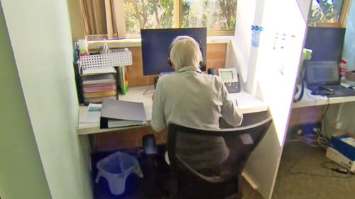 Lifeline has 1,000 staff and 10,000 volunteers, taking calls from over 60 locations in Australia.