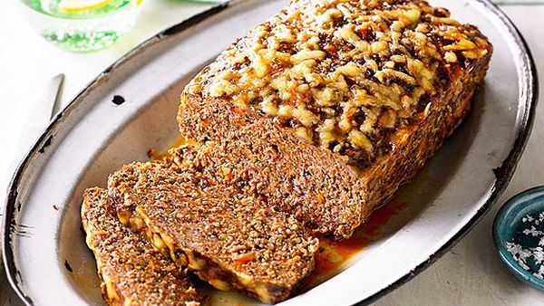 Beef, zucchini and quinoa meatloaf