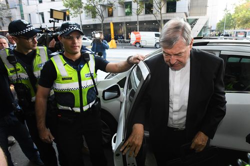 Pell is not allowed to leave Australia. 

