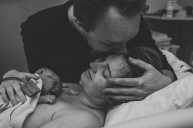 Mum Emily Smith shares her terrifying birth story. Credit: EarthAngel Photography
